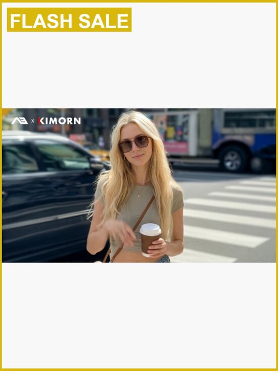 Tangle Free Polarized Aviator Sunglasses Retro Square Metal Frame UV400 Driving main image 6